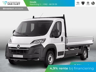 Opel Movano Electric 4.25t L3 Zwaar 110 kWh | Open laadbak | 420km WLTP actieradius | 2,9% rente!
