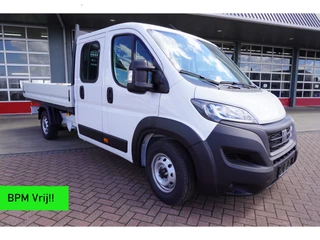 Fiat Ducato 35H 2.2 MultiJet 140pk L4H1 Dubbelcabine Pick-up Nr. V008 | Airco  | versterkte achteras | 7 Zits | Cruise control
