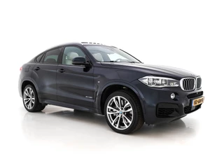 Hoofdafbeelding BMW X6 BMW X6 xDrive50i High-Executive M-Sportpack Aut. *PANO | HEAD-UP | TWO-COLOUR-LUXURYLEATHER | FULL-LED | MEMORY-PACK | HARMAN/KARDON-SOUNDSYSTEM |  | BLIND-SPOT | KEYLESS | CAMERA | COMFORT-SEATS | SOFT-CLOSE | 20''ALU*
