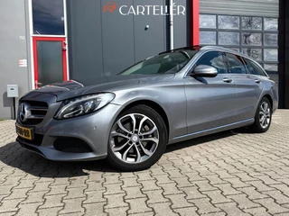 Mercedes C-klasse Estate C200 Prestige| Pano | Cruise | Navi | Trekhaak | Stoelverwarming | Sfeerverlichting | Navi | C 200