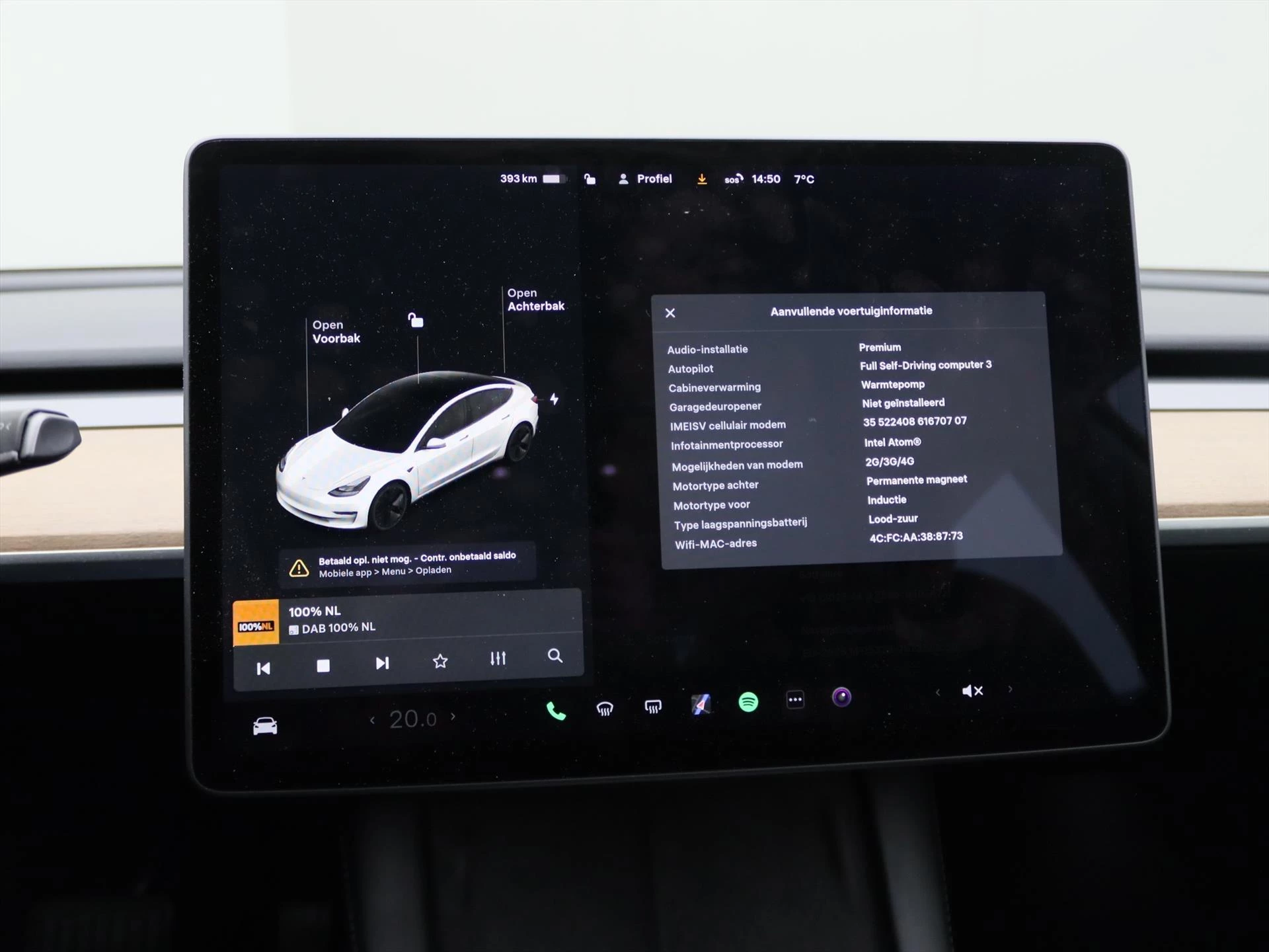 Hoofdafbeelding Tesla Model 3