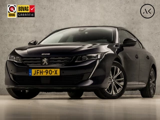 Peugeot 508 1.6 HYbrid Allure Sport 225Pk Automaat (APPLE CARPLAY, GROOT NAVI, LEDER, KEYLESS, 360 CAMERA, SPORTSTOELEN, STOELVERWARMING, TREKHAAK, ADAPTIVE CRUISE, SFEERVERLICHTING, NIEUWSTAAT)