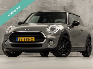 MINI Cooper Mini 1.5 Chili Automaat (PANORAMADAK, GROOT NAVI, CLIMATE, LEDER, STOELVERWARMING, SPORTSTOELEN, GETINT GLAS, PARKEERSENSOREN, LED KOPLAMPEN, NIEUWSTAAT)