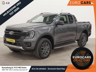Ford Ranger 2.0 EcoBlue Wildtrak Supercab Automaat Airco Trekhaak Cruise Control Apple Carplay