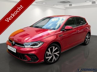 Volkswagen Polo 1.0 TSI*3x R Line*IQ Light*Carplay*Camera*ACC*PDC*Draadloos Opladen*95 PK*Rood metallic