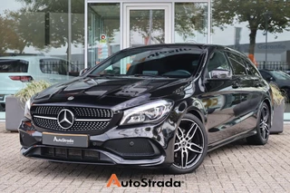 Mercedes CLA Shooting Brake 180 AMG-LINE I Night Pakket | LED | Navigatie | Climate | Cruise | Stoelverwarming | Sensoren