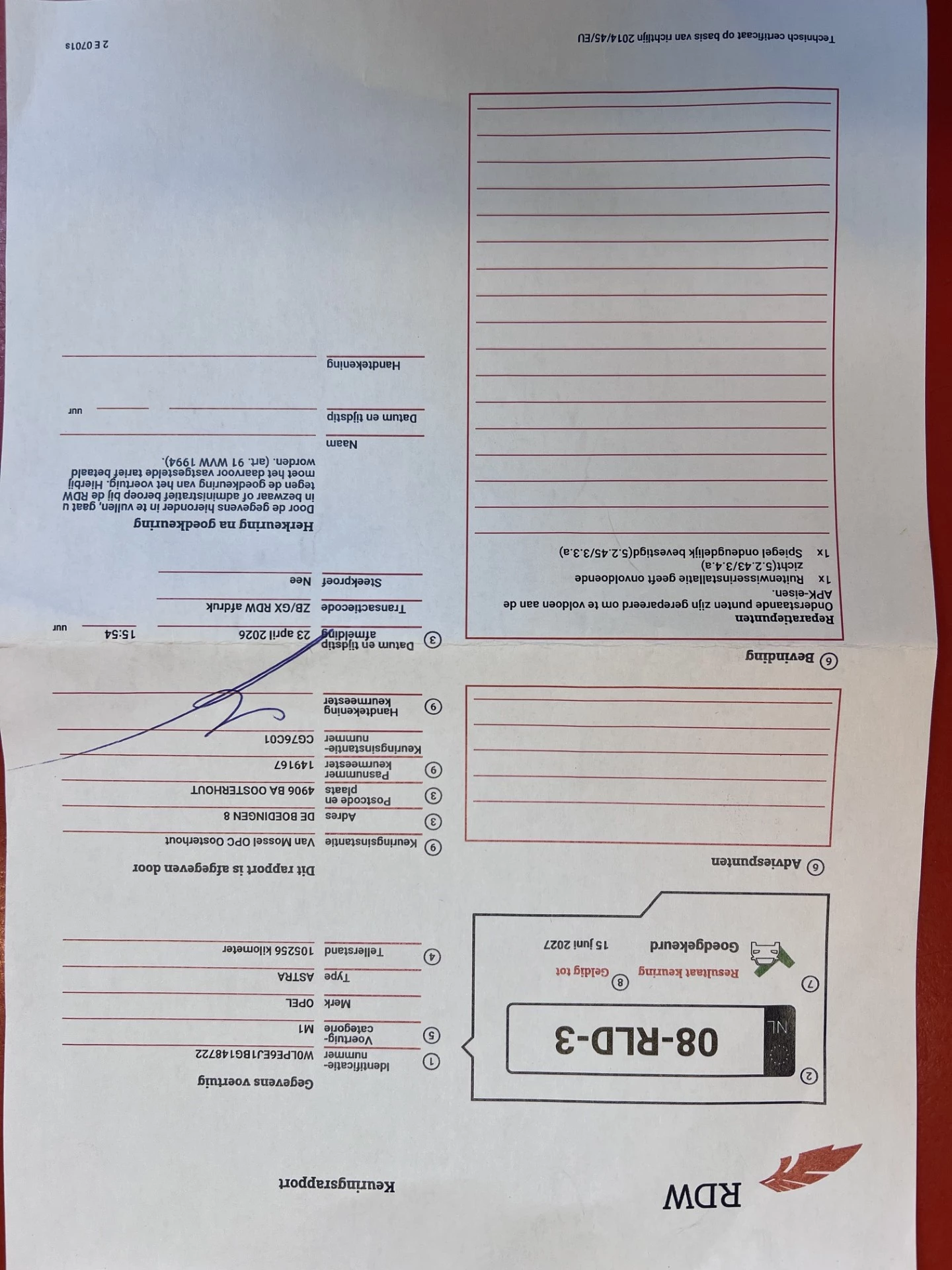 Hoofdafbeelding Opel Astra