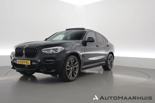 Hoofdafbeelding BMW X4 BMW X4 M40i High Executive Edition | Rijklaar! | Pano | Elek. Trekhaak | Stoelvent. | Memory | Keyless | 360cam | HUD | Stoel- Stuurverw.