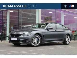 BMW 4 Serie Gran Coupé 420i High Executive M Sport Automaat / Sportstoelen / Stoelverwarming / Achteruitrijcamera / Adaptieve LED / Cruise Control / Park Assistant / Head-Up / Navigatie Professional