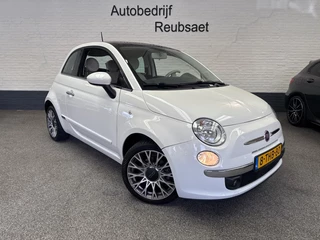 Fiat 500 0.9 TwinAir Lounge Nap Airco Panodak Leer Incl 12Mnd Garantie