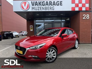Mazda 3 2.0 SkyActiv-G 120 GT-M // ADAPT. CRUISE // DODEHOEK // KEYLESS // BOSE AUDIO // CAMERA // STUUR+STOELVERWARMING // LEDER+ELEK. STOEL // //