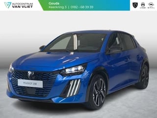 Peugeot 208 Hybrid 100 GT e-DCS6 | Automaat | Navigatie | 360° Camera | Keyless | Cruise Control Adaptief | Apple Carplay/Android Auto |