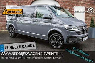 Hoofdafbeelding Volkswagen Caravelle Volkswagen Caravelle T6.1 2.0 TDI 204 PK DSG L2H1 A-Deuren DUB/CAB ACC | LED | Leder | Apple Carplay/ Android Auto | Privacy glass |