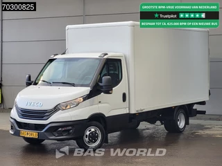 Iveco Daily 35C16 Laadklep Dubbellucht 160PK Bakwagen Airco Euro6 Meubelbak Koffer Airco