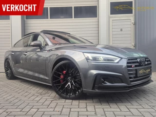 Audi S5 3.0 TFSI S5 quattro Virtual/B&O/Pano/RS-Zetels/Trekhaak/Lane/Carplay/Dode/360Camara/Head-Up/Carbon