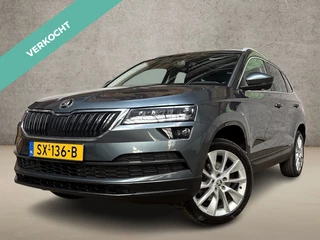 Škoda Karoq 1.0 TSI Sport Automaat (PANORAMADAK, APPLE CARPLAY, GROOT NAVI, CLIMATE, CAMERA, STOELVERWARMING, SPORTSTOELEN, GETINT GLAS, ADAPTIVE CRUISE, NIEUWE APK, NIEUWSTAAT)