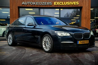 BMW 7-serie 740i ActiveHybrid High Executive M Pakket Panodak Memory 360 Camera Dode Hoek Stoelverw. Leer