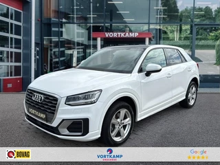 Hoofdafbeelding Audi Q2 Audi Q2 1.5 TSI SPORT PANO-DAK/TREKHAAK/NAVI/PDC/CRUISE/STOELVERW