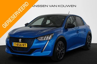 Peugeot e-208 EV GT 350 50 kWh SOH 100% Pano Camera Navi Dodehoek Detectie