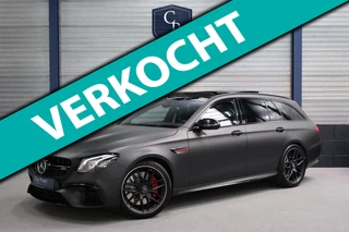 Hoofdafbeelding Mercedes-Benz E-Klasse Mercedes-Benz E-klasse Estate AMG 63 S 4MATIC+ 812+PK LED/VIRTUAL/SFEER/LUCHT/LEER+MASSAGE/PANO/360/ACC/ECC/12 MDN GARANTIE!