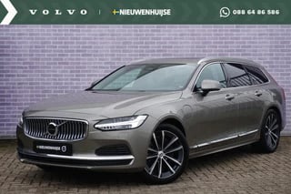 Volvo V90 2.0 T6 AWD Inscription | Long Range | Memory | Leder | Volvo on Call | Trekhaak | Stoelverwarming | Camera | Keyless entry/drive | Schuif/kantel panoramadak |