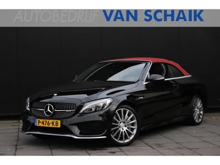 Hoofdafbeelding Mercedes-Benz C-Klasse Mercedes-Benz C-Klasse Cabrio AMG 43 4MATIC | 368 PK | MEMORY | STOELVERW. | LEDER | NEKVERW. | CRUISE | NAVI |