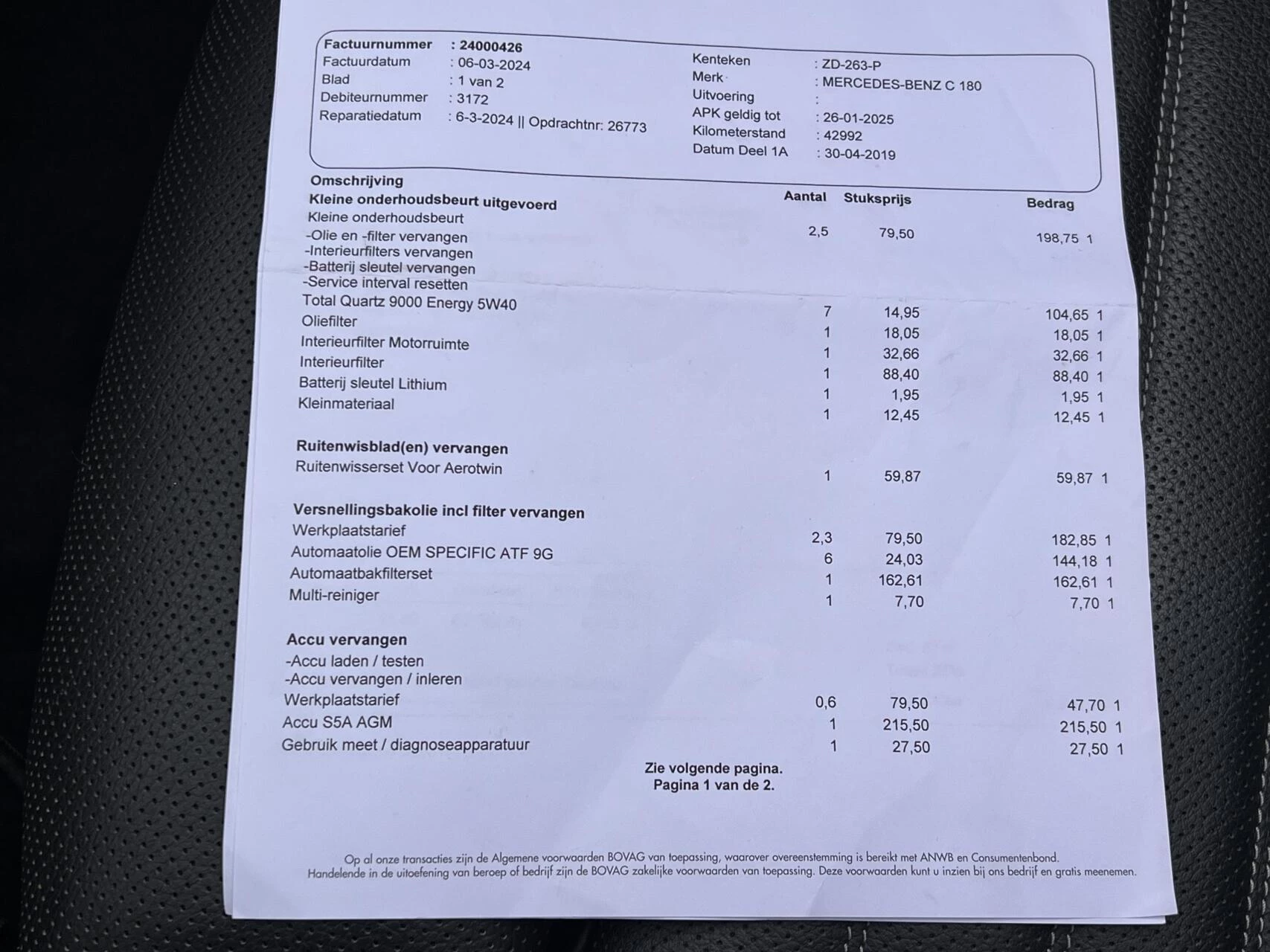 Hoofdafbeelding Mercedes-Benz C-Klasse