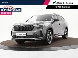 Skoda Kodiaq 1.5 TSI 204pk DSG PHEV Sportline Business · Wegklapbare Trekhaak · Camera · Elek. Bestuurdersstoel · Apple/Android Car Play · 19'' Inch · Garantie t/m 11-01-2030 of 100.000km