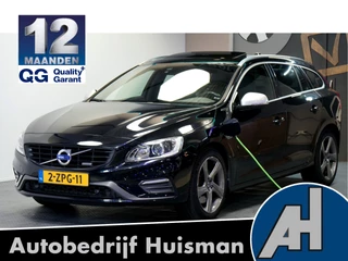 Volvo V60 2.4 D6 AWD 210kW/286pk Aut6 PHEV R-Design Technology OPEN DAK + NAVI SENSUS + DRIVE MODES + CLIMA + CRUISE + STANDKACHEL + STOELVERWARMING + CAMERA + ADAPT.BI-XENON + LEER + EL.STOELEN + ON-CALL + PARKSENSOREN + 18" LM-VELGEN!!