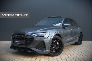 Audi e-tron e-tron 50 quattro S edition Black 71 kWh | S-Line | Panoramadak | Memory Seats | Camera | Trekhaak | Luchtvering | Adaptive Cruise Control | Keyless | Matrix LED | Leder | Stoelverwarming | NAP |