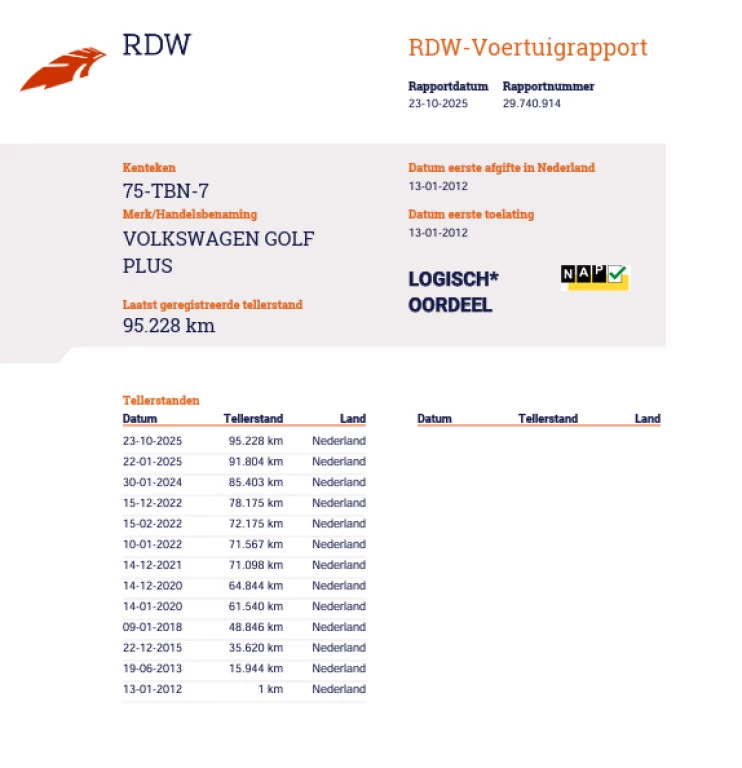 Hoofdafbeelding Volkswagen Golf Plus