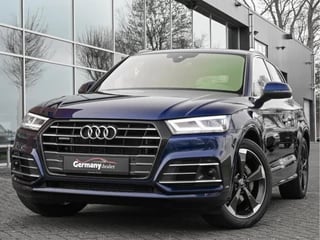 Audi Q5 55TFSI E 367pk S-Line Lucht Pano M-Led Trekh Head-Up El-Zetels ACC Lane/Side Assist VOL!