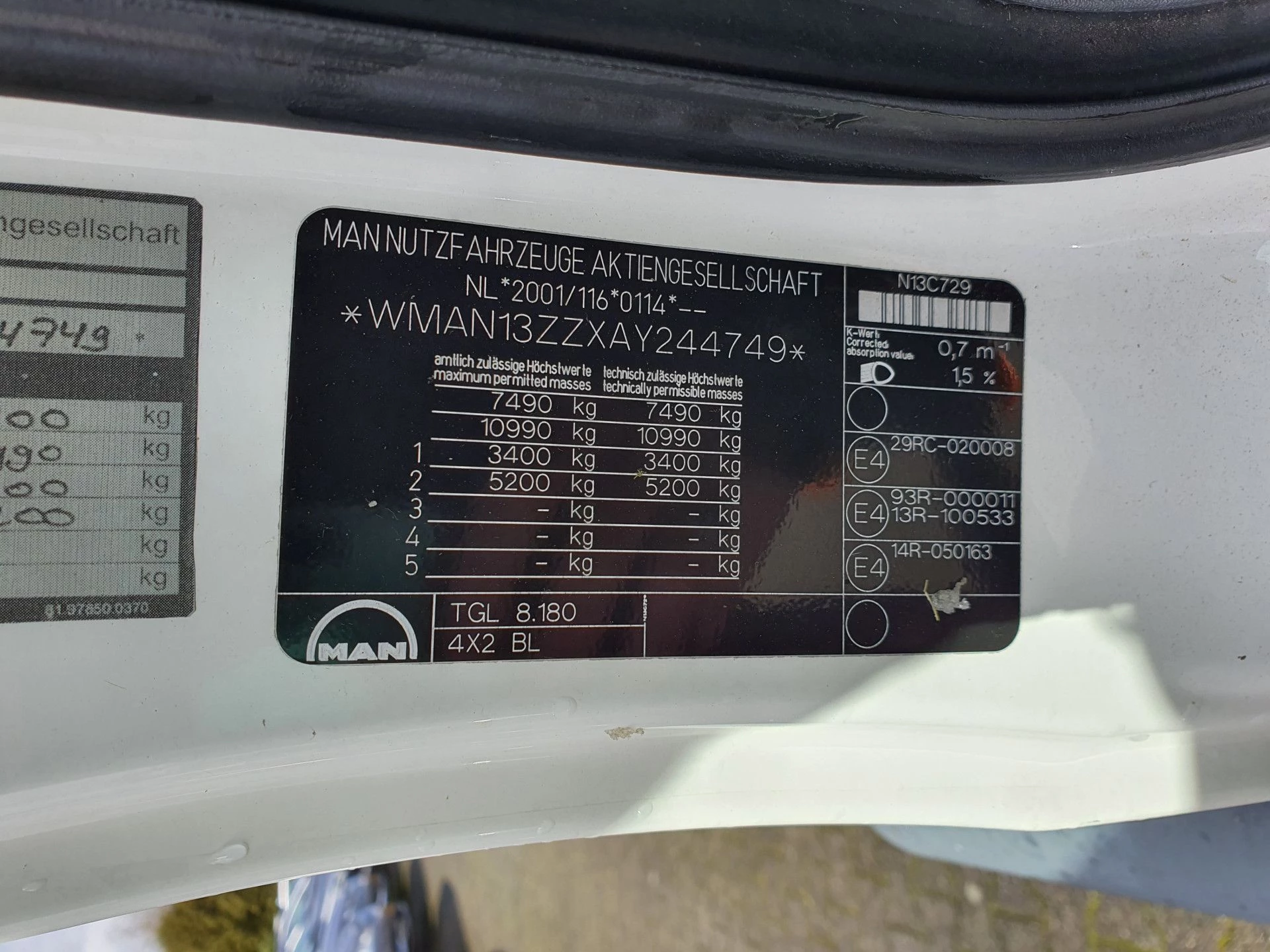 Hoofdafbeelding MAN TGL