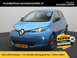 Hoofdafbeelding Renault ZOE Renault ZOE R90 Intens 41 kWh (ex Accu) - RIJKLAARPRIJS - All Seasonbanden - Achteruitrijcamera - Accuhuur per maand - Cruise Control - Dealeronderhouden