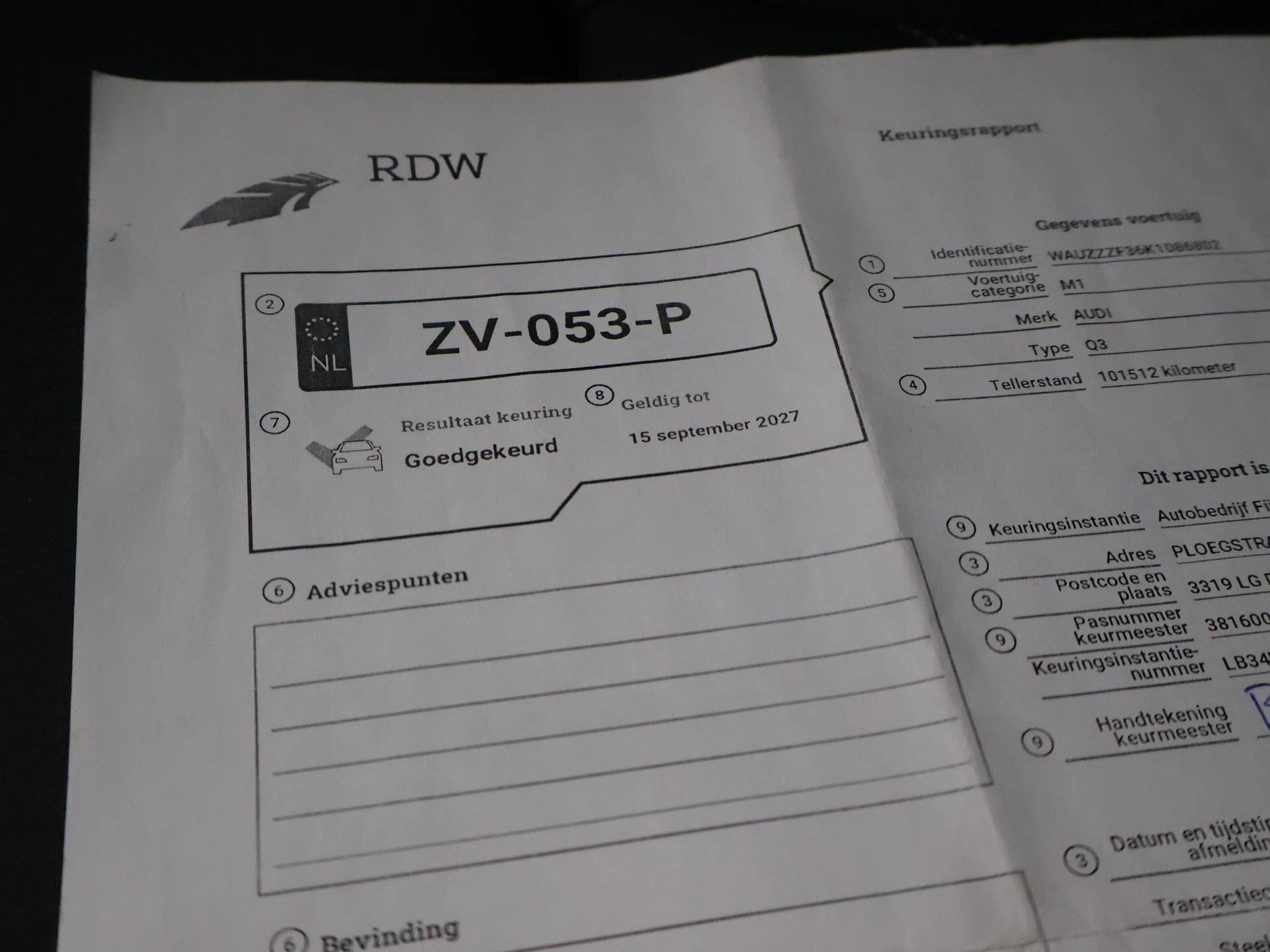 Hoofdafbeelding Audi Q3