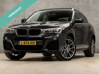 BMW X4 xDrive20i M Sport High Executive 184Pk Automaat (SCHUIFDAK, NAVIGATIE, M PAKKET, MEMORY SEATS, HEAD-UP DISPLAY, LEDER, CAMERA, STOELVERWARMING, GETINT GLAS, NIEUWE APK, NIEUWSTAAT)