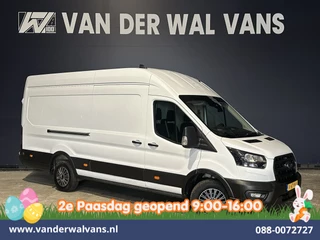 Ford Transit 2.0 TDCI 130pk L4H3 Jumbo Euro6 Airco | Camera | Cruisecontrol | Stoelverwarming | Verwarmde voorruit Parkeersensoren, Bijrijdersbank