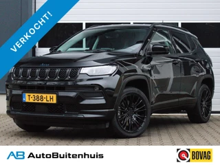 Jeep Compass 4xe 190 Plug-in Hybrid Electric Night Eagle|ADAPTIVE CRUISE|STOEL-STUUR VERWARMD|TREKHAAK|CAMERA|LEDER