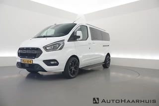 Ford Transit Custom 320 2.0 TDCI L2H1 DC Aut. | 170pk | Navi | Leder | Adapt. Cruise | 18'' | Trekhaak | Camera | 2x Schuifd.
