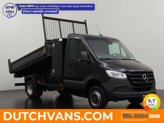 Hoofdafbeelding Mercedes-Benz Sprinter Mercedes-Benz Sprinter 516CDI Kipper | Toolbox | 3500Kg Trekhaak | Airco | Cruise | 3-Persoons | Mbux