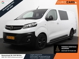 Opel Vivaro 145pk L3H1 Dubbele Cabine Sport Edition Navigatie Climate Control Trekhaak Trekhaak Parkeer sensoren Lichtmetalen Velgen
