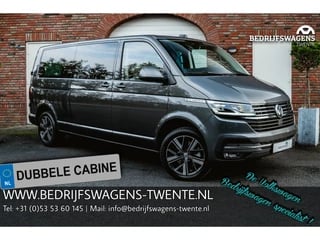 Volkswagen Caravelle T6.1 Caravelle 2.0 TDI 204 PK DSG L2H1 DUB/CAB A-Deuren ACC | LED | Leder | Apple Carplay/ Android Auto | Privacy glass |