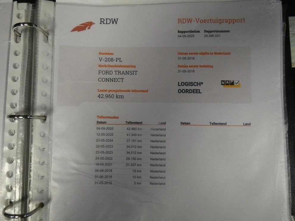 Hoofdafbeelding Ford Transit Connect
