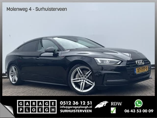 Hoofdafbeelding Audi A5 Audi A5 Sportback 2.0 TFSI MHEV S-Line Quattro 252PK Automaat B&O Nav/Cruise Stoelverw Voll.Onderhouden!