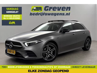 Hoofdafbeelding Mercedes-Benz A-Klasse Mercedes-Benz A-Klasse 250 e AMG 262PK Hybride Pano LED Virtual Sfeerverl. Camera Clima Cruise Navi 18"LMV Memory Seat PDC
