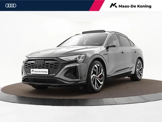 Hoofdafbeelding Audi Q8 Sportback e-tron Audi Q8 Sportback e-tron 55 408pk Quattro S Edition Competition 115 kWh · SOH 93,5% · Panoramadak · Luchtvering · Virtual Mirror's · 360 Camera · B&O Audio · Achterbank verarmd · 21'' Inch ·