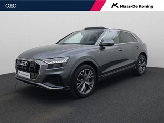 Audi Q8 55 TFSIe 280kW/381PK quattro S Line · Panoramadak · Luchtvering · Trekhaak · Garantie tot november 2025 of 60000km