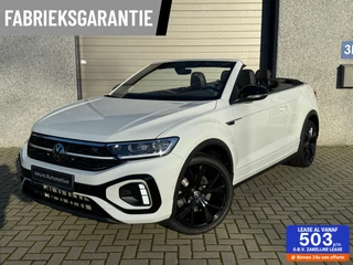 Volkswagen T-Roc Cabrio 1.5 TSI R-line 19 inch LM velgen/Leder/Virtual/Blackpack/Fabrieksgarantie