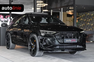 Audi E-tron 50 quattro 3x S-Line 71 kWh, RS stoelen, Luchtvering, Pano, Night Vision, Virtual Mirrors, B&O, HUD, Memory, 23"!