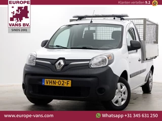 Renault Kangoo Z.E. Maxi 33kWh 100% Elektrisch Open Laadbak Koop Accu SOH 88% 11-2020